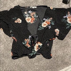 Crop flower top